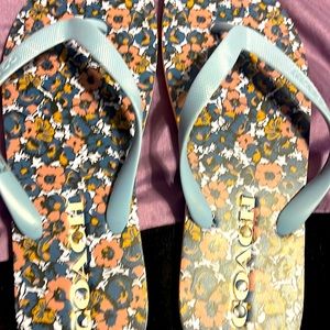 Coach Flip Flops